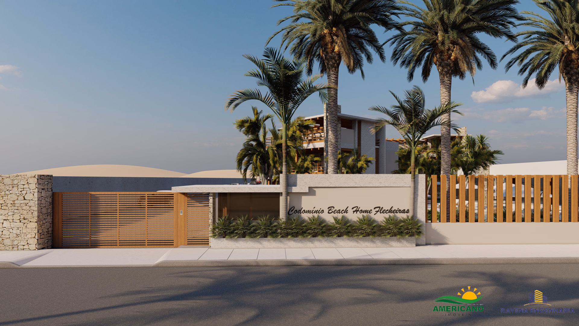 Fachada do Beach Home Flecheiras
